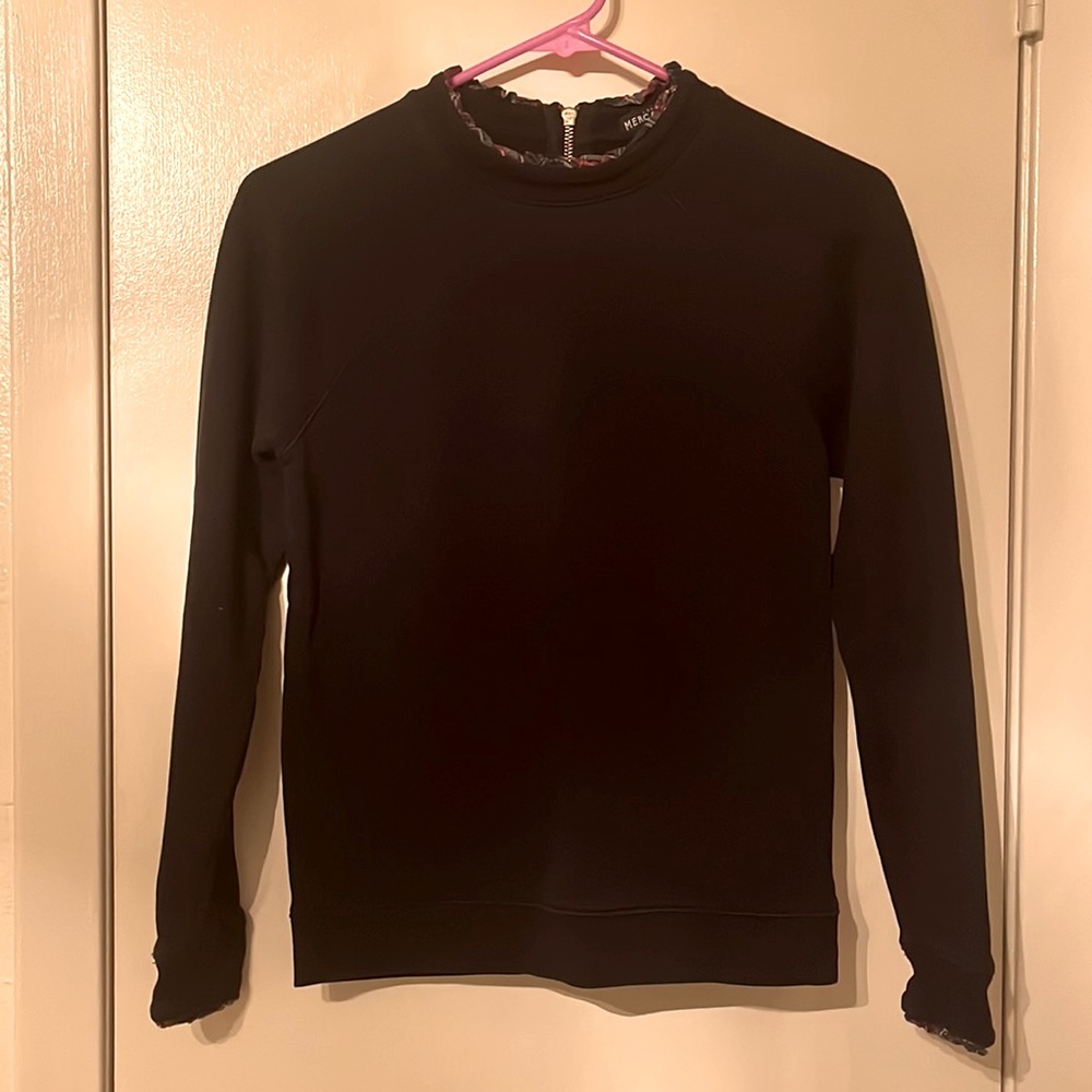 J. Crew Mercantile Black Sweatshirt